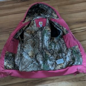 Carhartt Hot Pink Camo Jacket